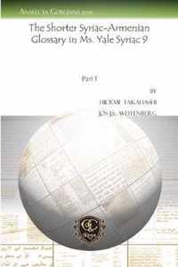 The Shorter Syriac-Armenian Glossary in Ms. Yale Syriac 9