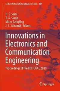 Innovations in Electronics and Communication Engineering