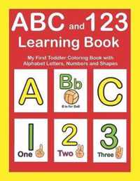 ABC and 123 Learning Book