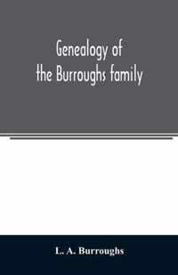 Genealogy of the Burroughs family