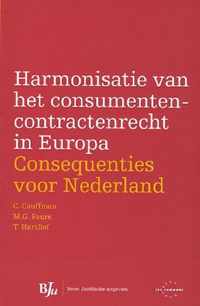 Harmonisatie van het consumentencontractenrecht in Europa