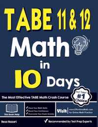 TABE 11 & 12 Math in 10 Days