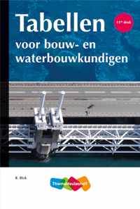 Tabellen voor bouw- en waterbouwkundigen - R. Blok - Paperback (9789006183665)