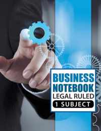 Business Notebook - Legal Ruled 1 Subject
