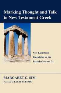 Marking Thought and Talk in New Testament Greek