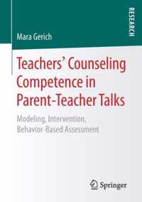 Teachers Counseling Competence in Parent Teacher Talks