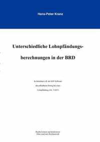 Unterschiedliche Lohnpfandungsberechnungen in der BRD