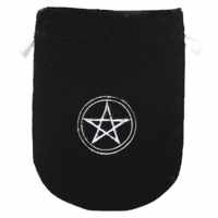 Tarot Bag, Black Pentacle