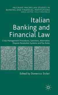 Italian Banking and Financial Law Crisis Management Procedures Sanctions Alte