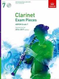 Clarinet Exam Pieces 2014-2017, Grade 7, Score, Part & 2 CDs