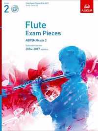 Flute Exam Pieces 2014-2017, Grade 2 Score, Part & CD