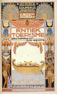 Antiek toerisme. roman uit oud-egypte