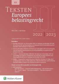 Teksten Europees belastingrecht 2022/2023