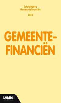 Tekstuitgave  -  Gemeentefinanciën 2018
