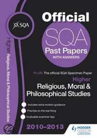 SQA Past Papers Higher Religious, Moral & Philosophical Studies