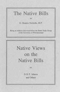 The Native Bills (1935) & Native Views on the Native Bills (1935) Book 8