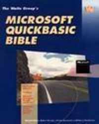Microsoft QuickBASIC Bible