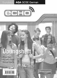 Echo AQA German GCSE Foundation single Workbook