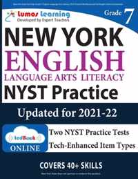 New York State Test Prep: Grade 7 English Language Arts Literacy (ELA) Practice Workbook and Full-length Online Assessments