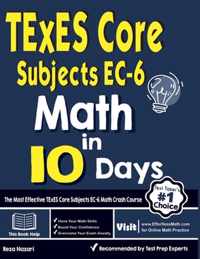 TExES Core Subjects EC-6 Math in 10 Days