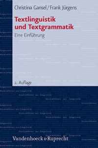 Textlinguistik Und Textgrammatik