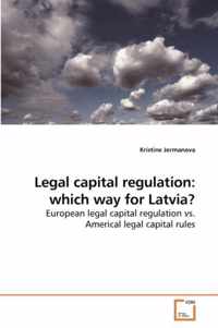 Legal capital regulation