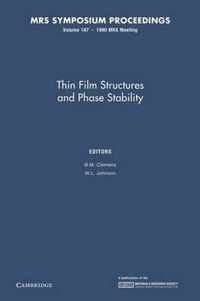 MRS Proceedings Thin Film Structures and Phase Stability
