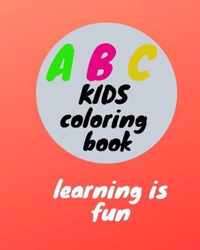 ABC kids coloring book