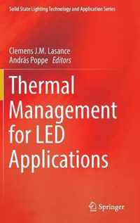 Thermal Management for LED Applications