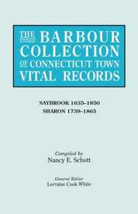The Barbour Collection of Connecticut Town Vital Records. Volume 38