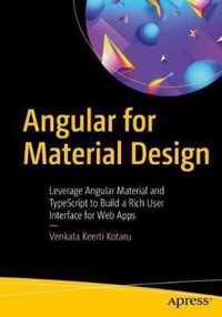 Angular for Material Design