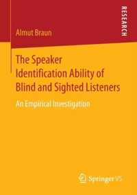 The Speaker Identification Ability of Blind and Sighted Listeners