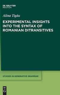 Experimental Insights into the Syntax of Romanian Ditransitives