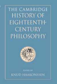 The Cambridge History of Eighteenth-Century Philosophy 2 Volume Hardback Boxed Set