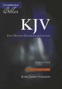 KJV Pitt Minion Reference Bible, Black Goatskin Leather, Red-letter Text, KJ446
