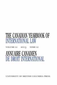 The Canadian Yearbook of International Law 2013 / Annuaire Canadien De Droit International