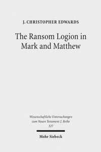 The Ransom Logion in Mark and Matthew