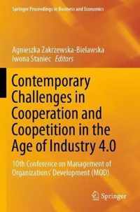 Contemporary Challenges in Cooperation and Coopetition in the Age of Industry 4.0