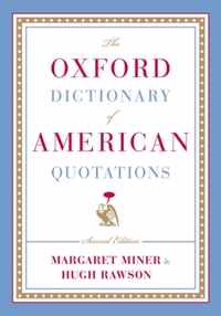 The Oxford Dictionary of American Quotations