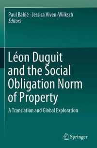Leon Duguit and the Social Obligation Norm of Property