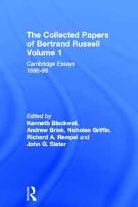 The Collected Papers of Bertrand Russell, Volume 1