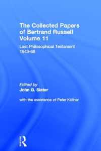 The Collected Papers of Bertrand Russell, Volume 11