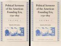 Political Sermons of the American Founding Era, 1730-1805