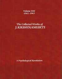 Collected Works Of J. Krishnamurti