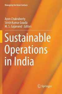Sustainable Operations in India