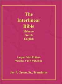 Interlinear Hebrew Greek English Bible-PR-FL/OE/KJ Large Pring Volume 1