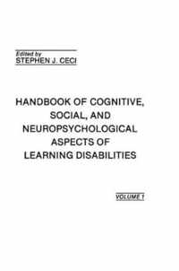 Handbook of Cognitive, Social, and Neuropsychological Aspects of Learning Disabilities