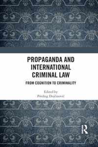 Propaganda and International Criminal Law