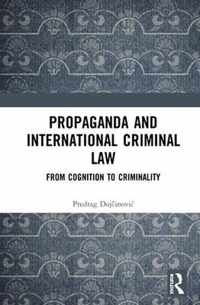 Propaganda and International Criminal Law