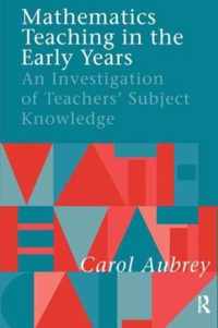 Mathematics Teaching in the Early Years